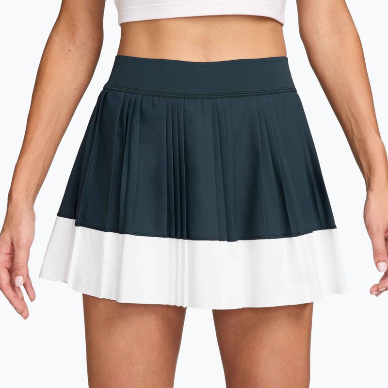 Tenisová sukně Nike Court Dri-Fit Ace Advantage armory navy / white / white 2