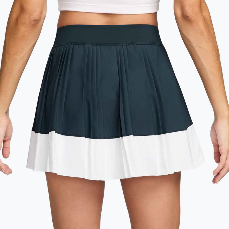 Tenisová sukně Nike Court Dri-Fit Ace Advantage armory navy / white / white 3