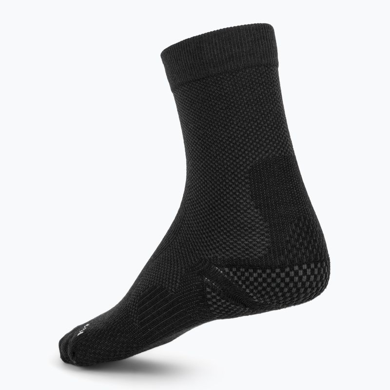Ponožky Nike Running Lightweight Wool Crew black/dark smoke grey 2