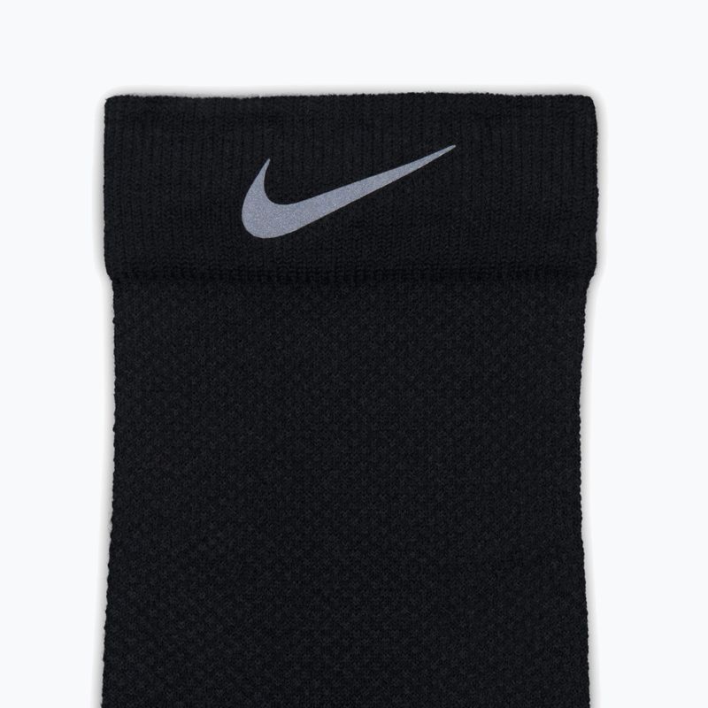 Ponožky Nike Running Lightweight Wool Crew black/dark smoke grey 5