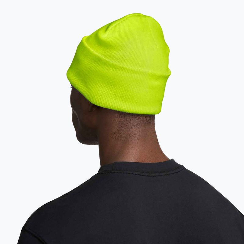 Zimní čepice Nike Peak Swoosh Beanie cyber/white 4
