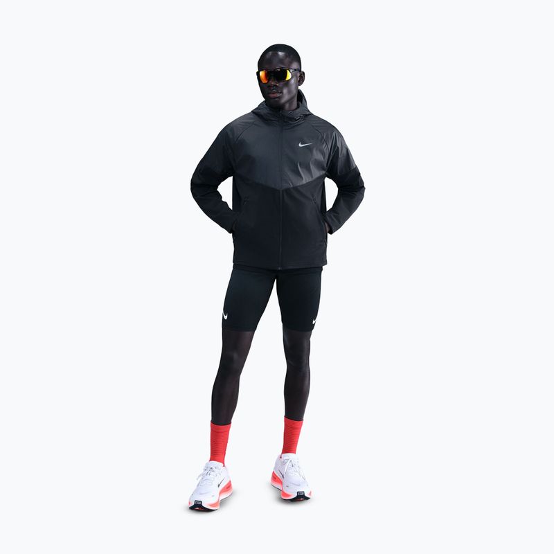 Pánská běžecká bunda Nike Miler Repel Winterized black/anthracite 2