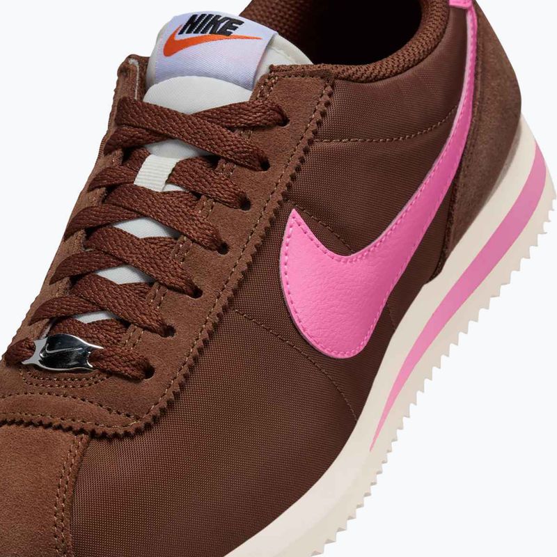 Dámské boty Nike Cortez fauna brown/sail/white/pink spell 8