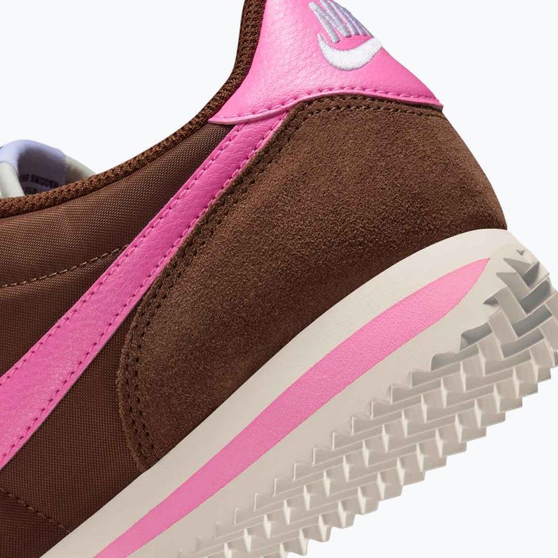 Dámské boty Nike Cortez fauna brown/sail/white/pink spell 9