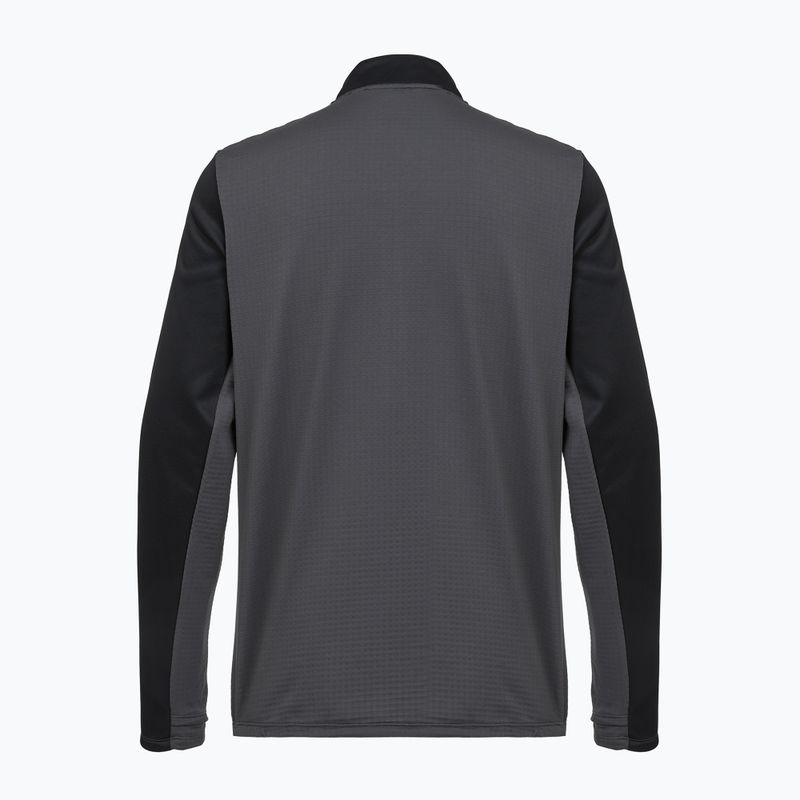 Pánská běžecká mikina Nike Pacer Winterized 1/2 Zip anthracite/black 3