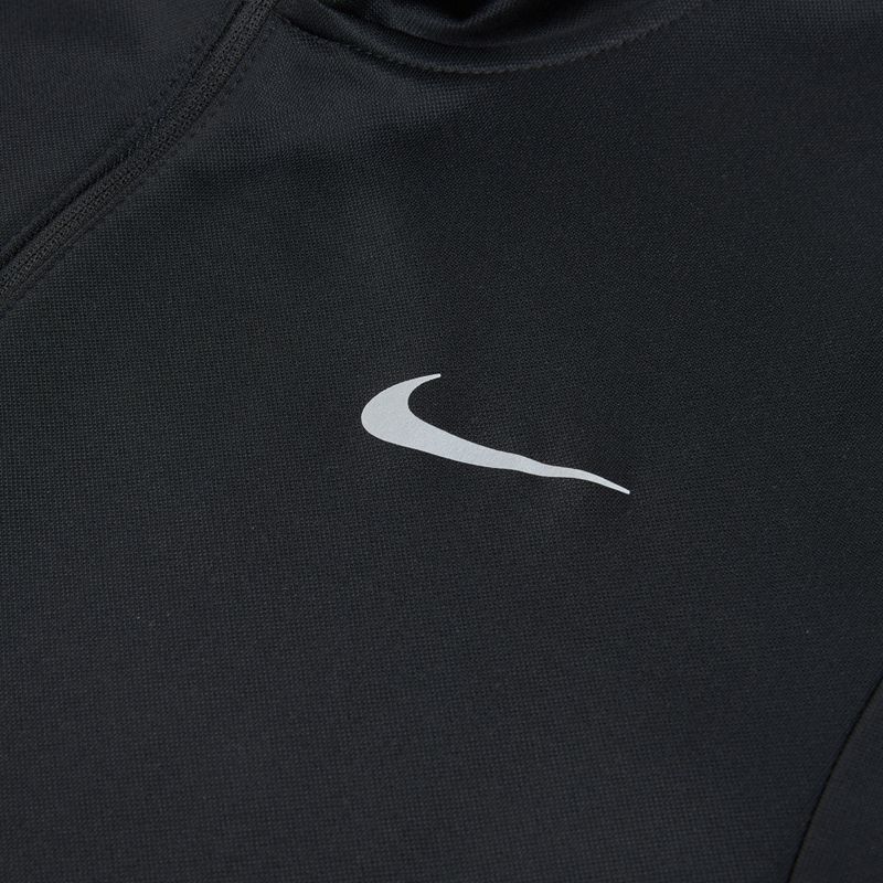 Pánská běžecká mikina Nike Pacer Winterized 1/2 Zip anthracite/black 4