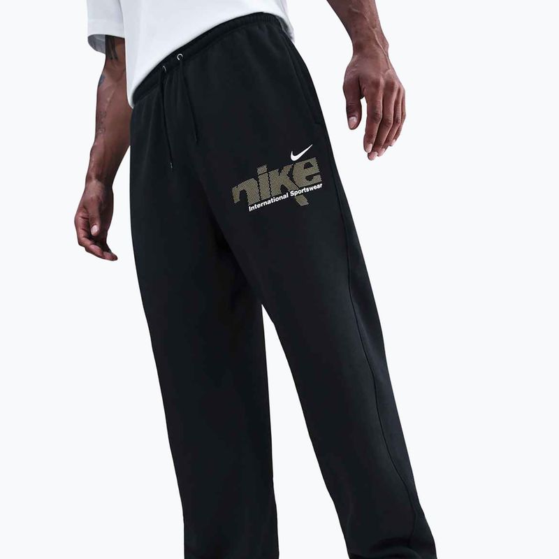 Pánské tepláky Nike Sportswear Club Bungee black/metallic gold 3