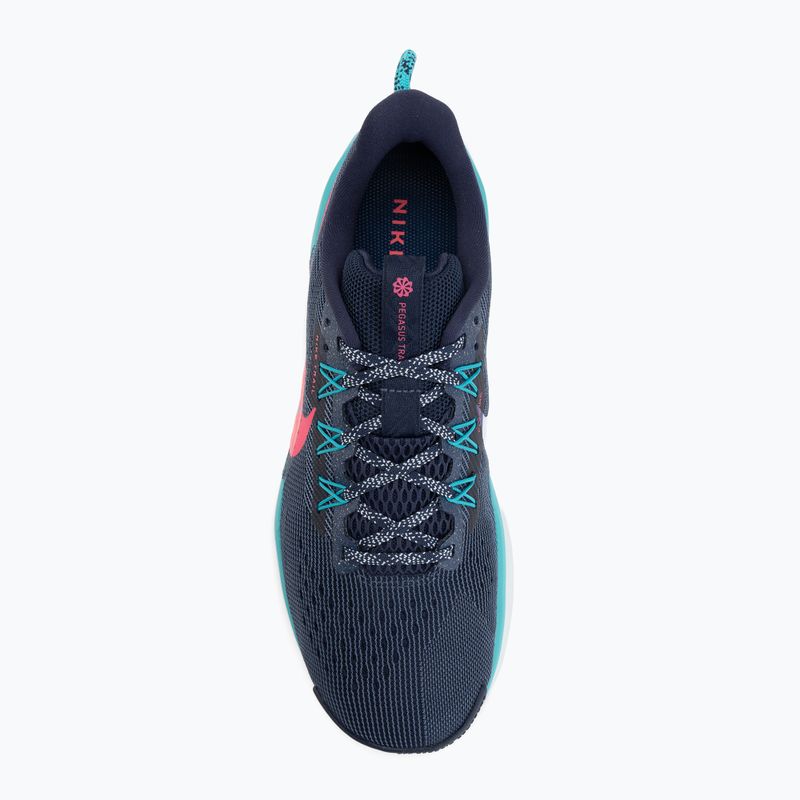 Pánské běžecké boty Nike Pegasus Trail 5 midnight navy/dusty cactus/hyper pink 5