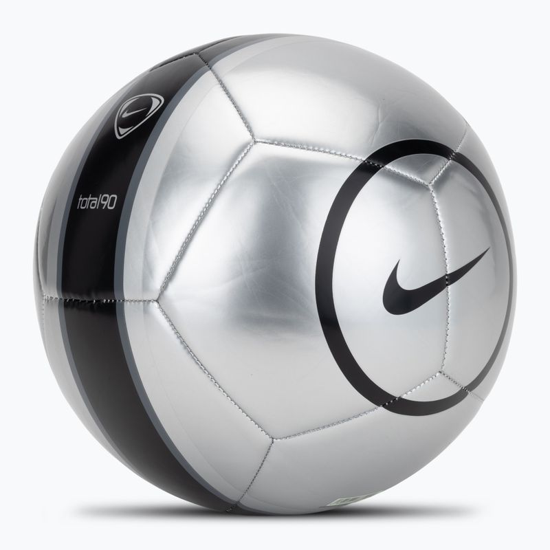 Fotbalový míč Nike Academy T90 Metallic '26 metallic silver/black/black velikost 5 2
