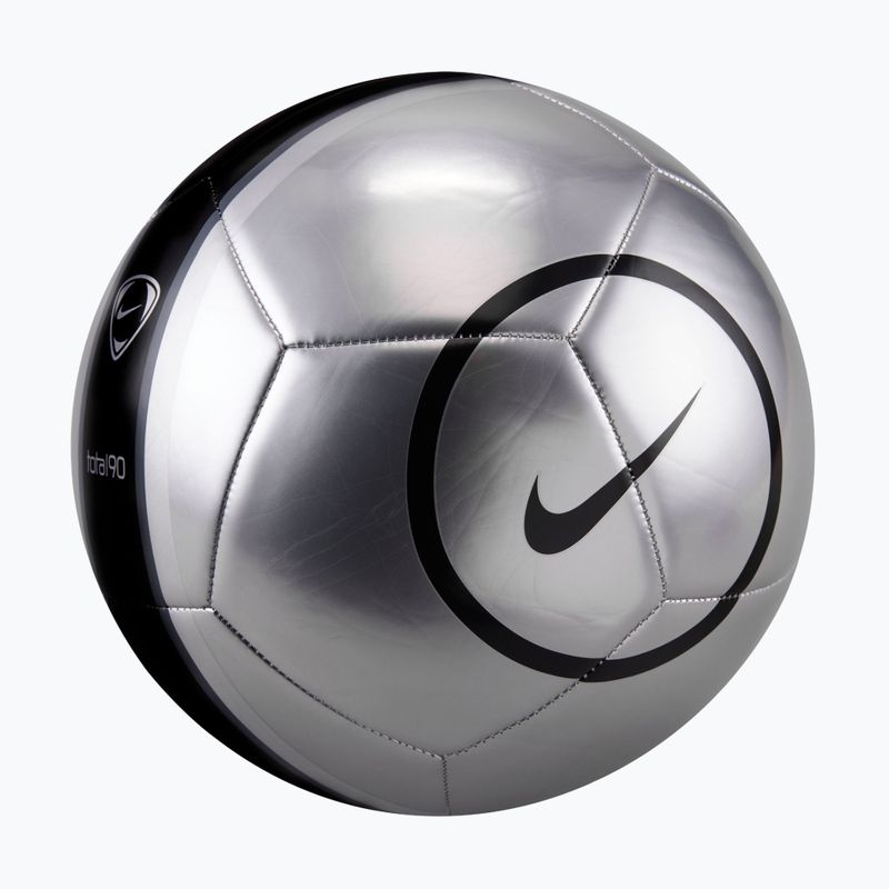 Fotbalový míč Nike Academy T90 Metallic '26 metallic silver/black/black velikost 5 2