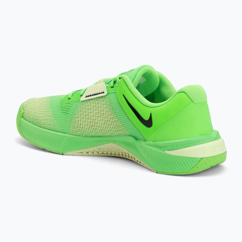 Pánské vzpěračské boty Nike Metcon 10 green strike/light liquid lime/black 3