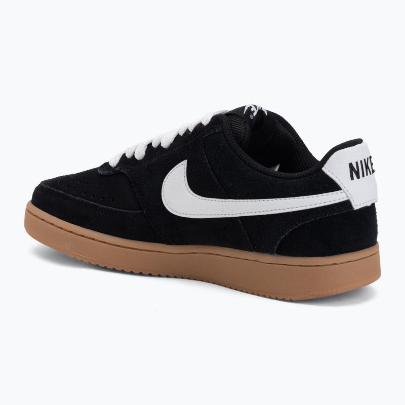 Pánské boty Nike Court Vision Low FL black/gum med brown/white 3