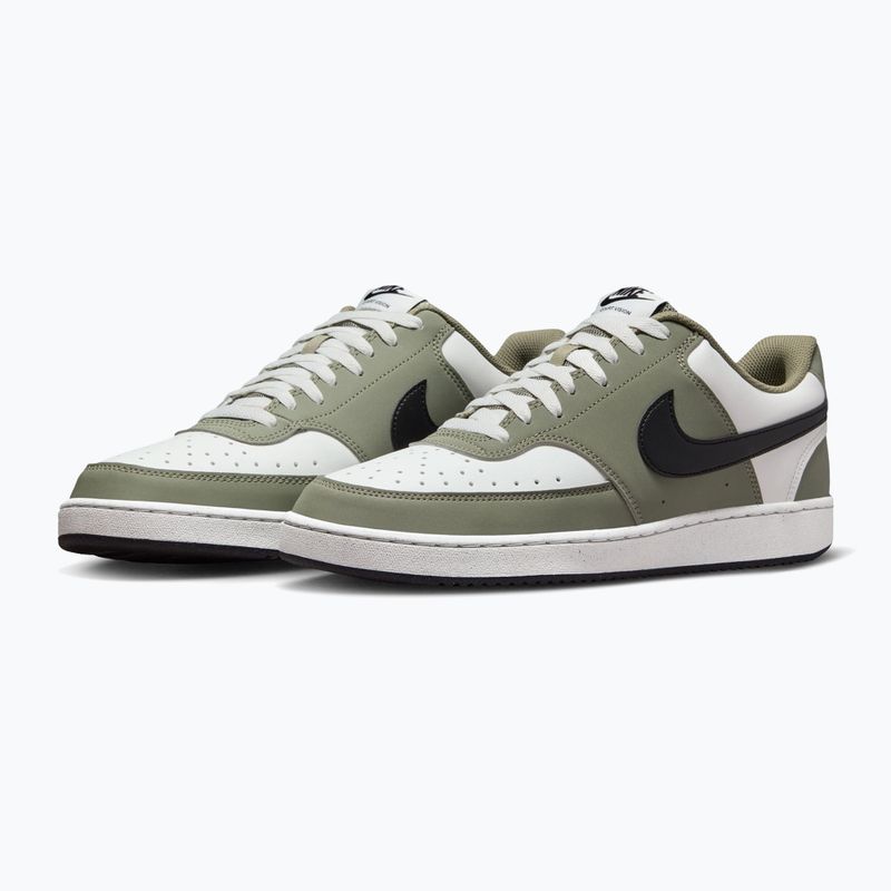 Pánské tenisky Nike Court Vision Low Summit White/Silver Sage/Black 3