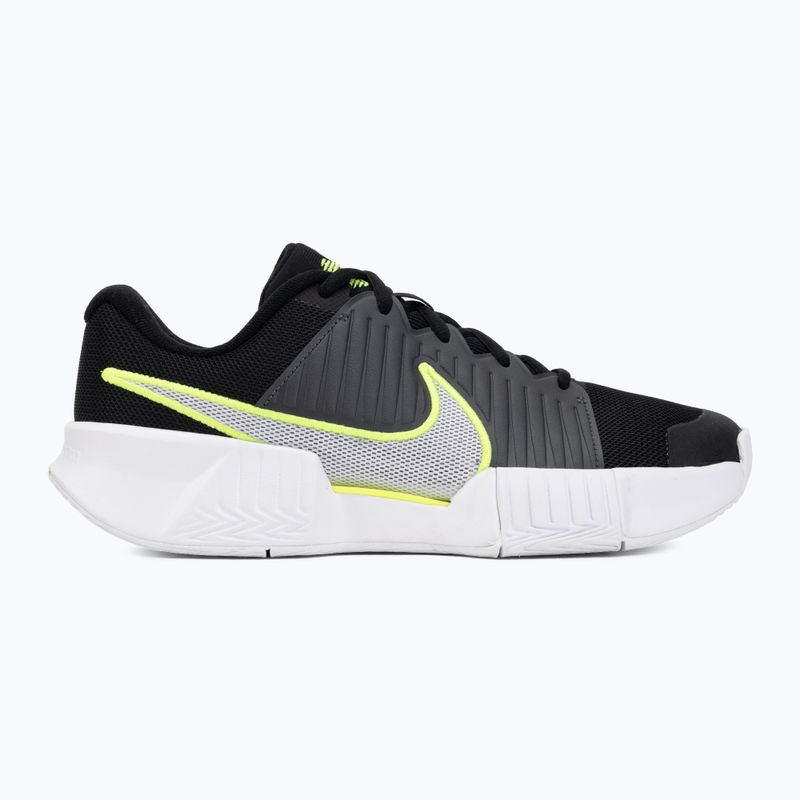 Pánské tenisové boty Nike GP Challenge Pro black/anthracite/volt 2