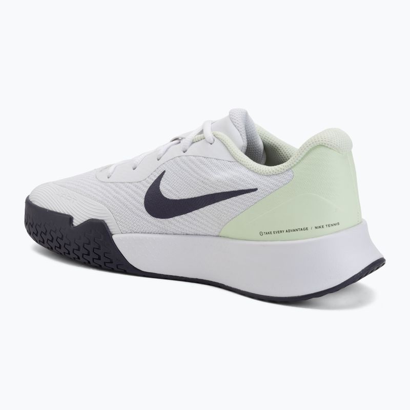 Pánské tenisové boty Nike Vapor Lite 3 white/volt tint/dark raisin 3