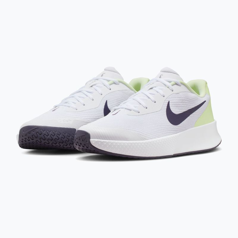 Pánské tenisové boty Nike Vapor Lite 3 white/volt tint/dark raisin 3