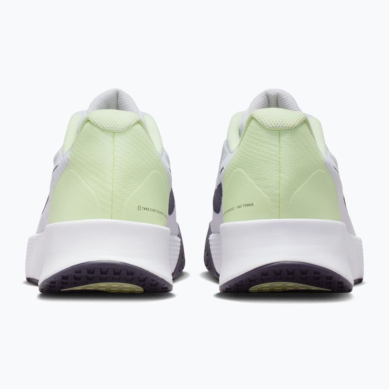 Pánské tenisové boty Nike Vapor Lite 3 white/volt tint/dark raisin 4