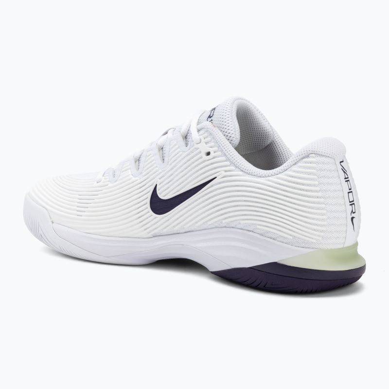 Pánské tenisové boty Nike Vapor 12 white/volt tint/dark raisin 3