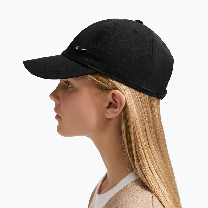 Dětská kšiltovka Nike Dri-FIT Club black/flt gold 4