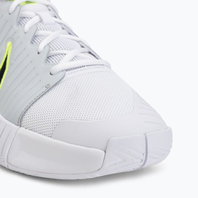 Pánské tenisové boty Nike GP Challenge Pro white/pure platinum/volt/black 7
