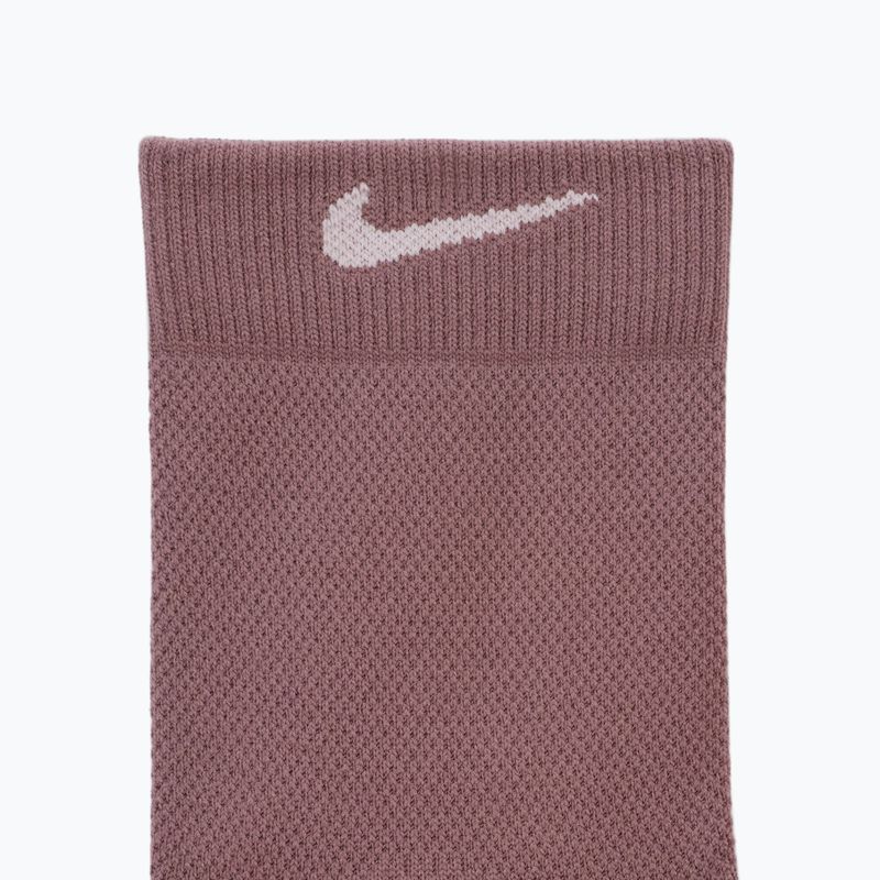 Ponožky Nike Running Midweight Micro Crew tattoo/particle rose/particle rose 4