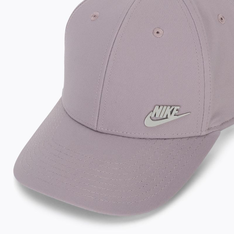 Kšiltovka Nike Dri-Fit Club light violet ore/metallic silver 3