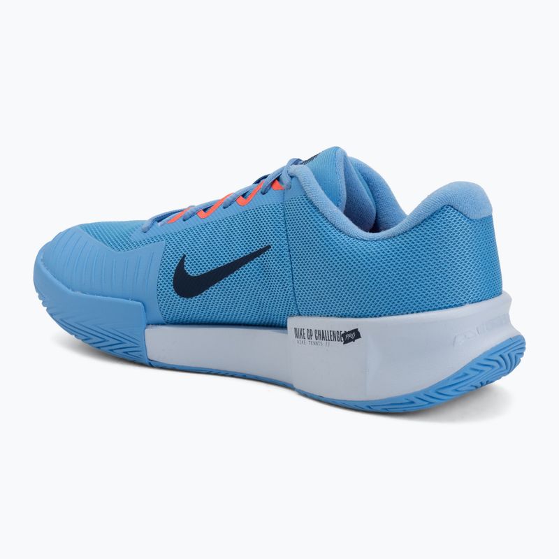 Pánské tenisové boty Nike GP Challenge Pro university blue/ white/midnight navy 3