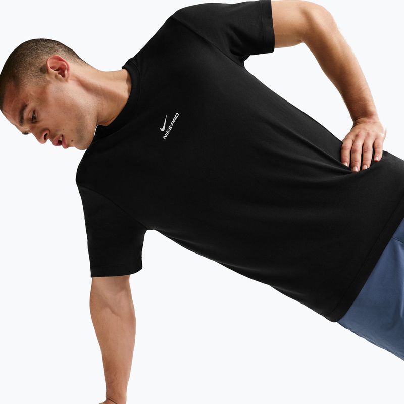Pánské tréninkové tričko Nike Pro Dri-Fit black/white 6