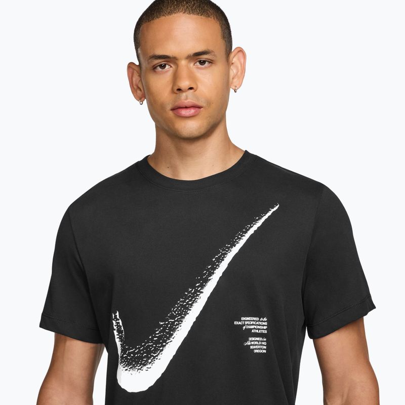 Pánské tréninkové tričko Nike HBR Dri-FIT black/white 3