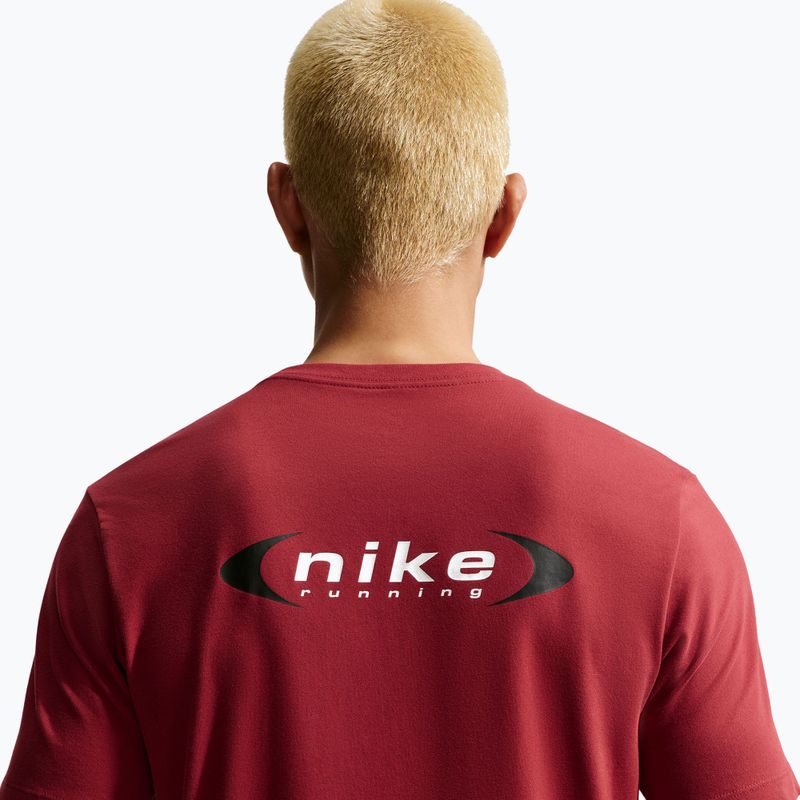 Pánské běžecké tričko Nike Retro Run Dri-Fit team crimson 4