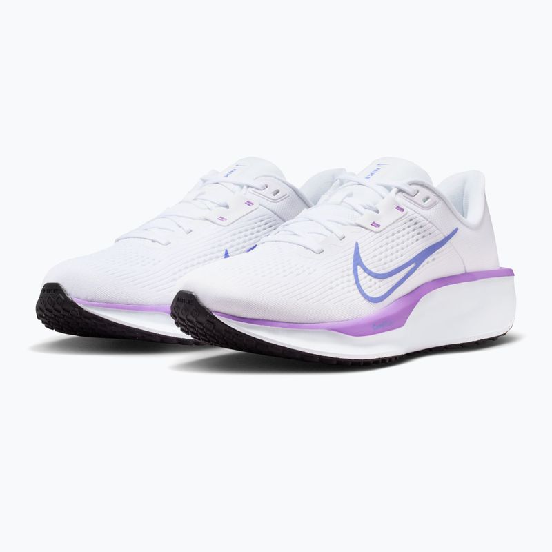 Dámské běžecké boty Nike Quest 6 white/black/bright violet/sapphire 3