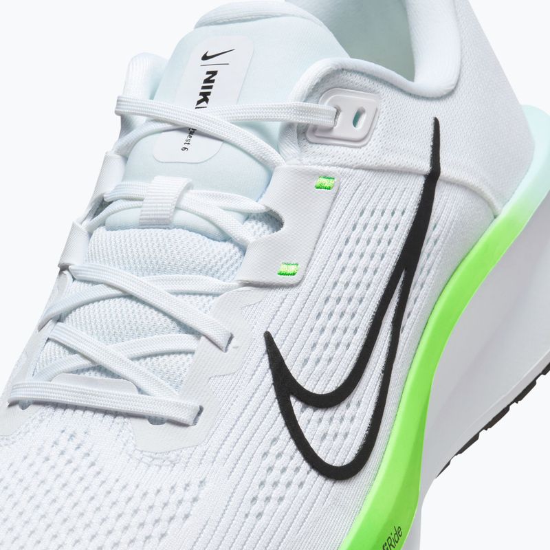 Pánské běžecké boty Nike Quest 6 white/green strike/glacier blue/black 8