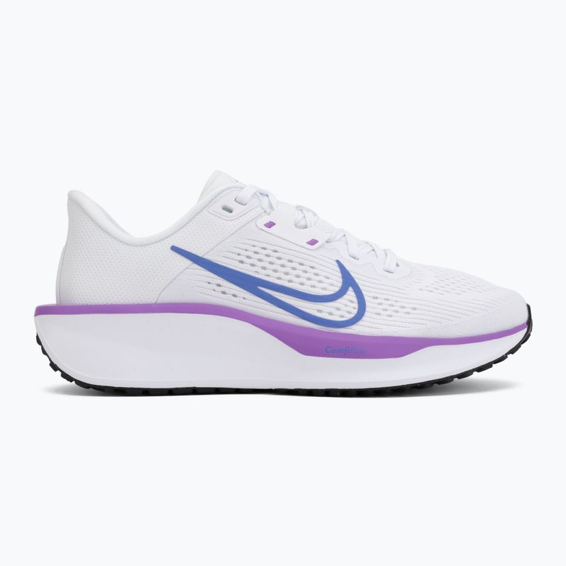 Dámské běžecké boty Nike Quest 6 white/black/bright violet/sapphire 2