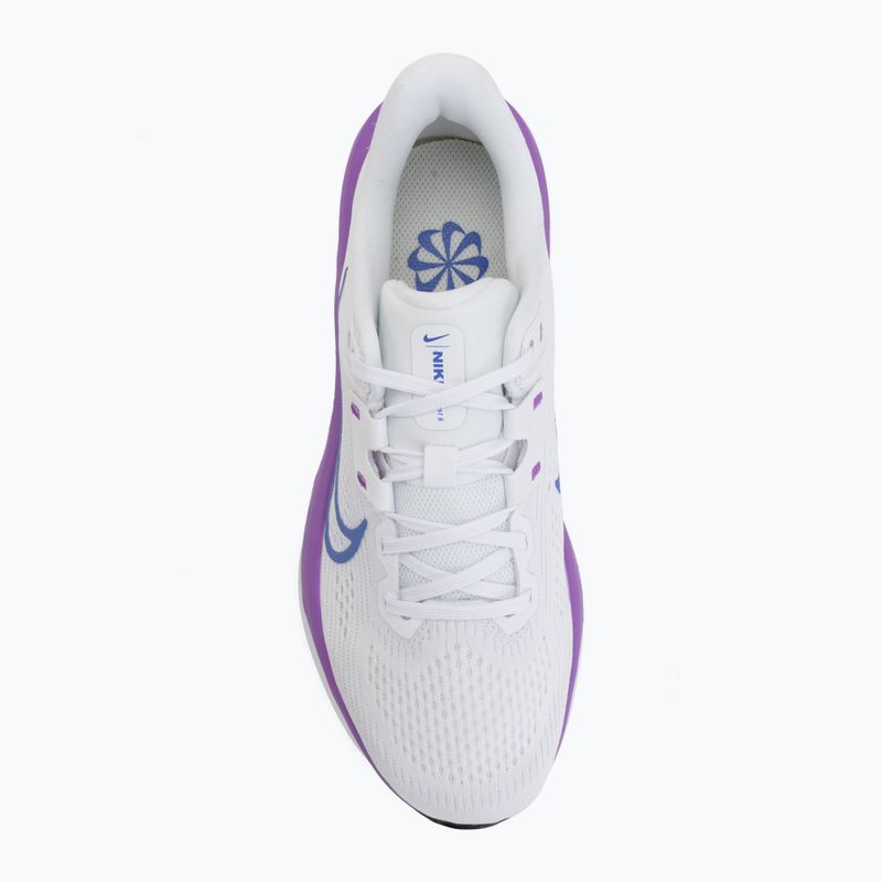 Dámské běžecké boty Nike Quest 6 white/black/bright violet/sapphire 5