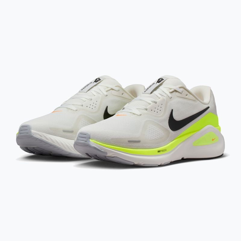Pánské běžecké boty Nike Structure 26 summit white/volt/total orange/black 3