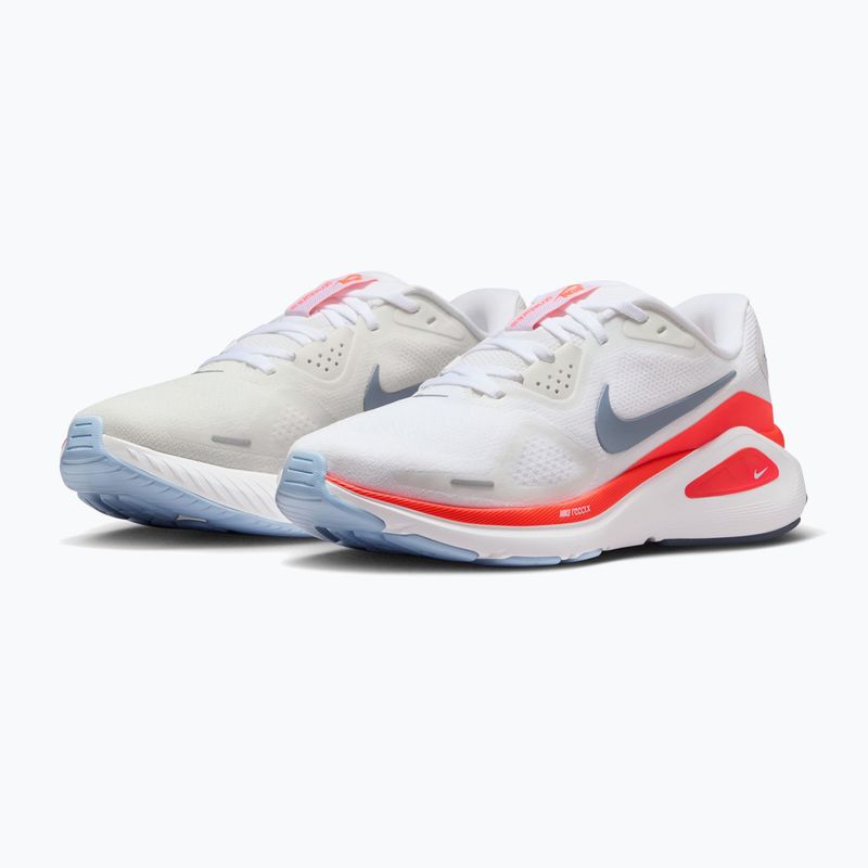 Dámské běžecké boty Nike Structure 26 white/hot lava/hydrogen blue/ashen slate 3