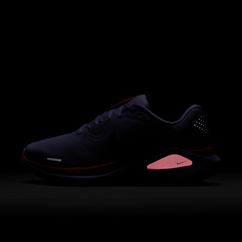 Dámské běžecké boty Nike Structure 26 white/hot lava/hydrogen blue/ashen slate 8