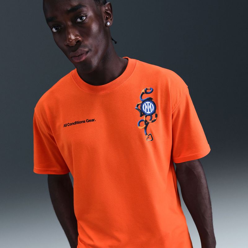 Pánské fotbalové tričko Nike Inter Milan safety orange 6