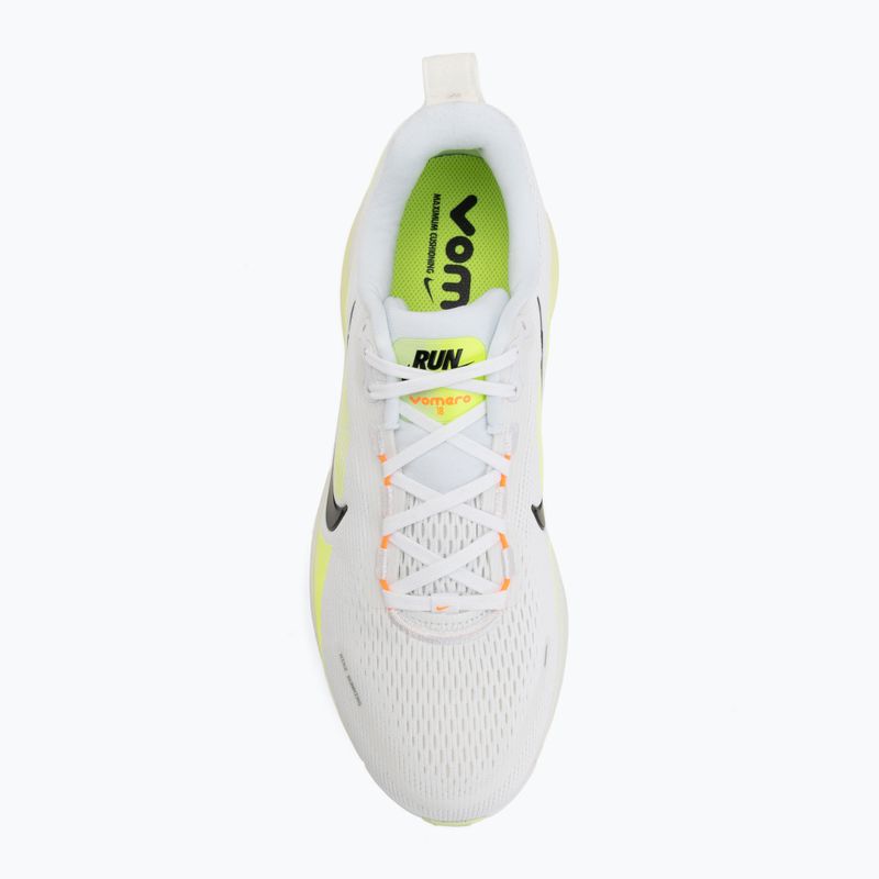 Pánské běžecké boty Nike Vomero 18 white/volt/barely volt/black 5