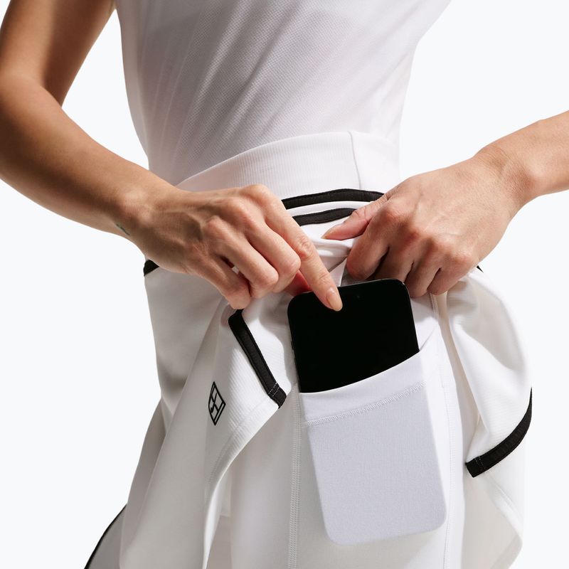 Tenisová sukně Nike Court Advantage Dri-Fit High Waisted white/black 7