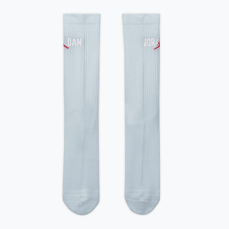 Ponožky Jordan Everyday Crew 1 pár aura/white/university red 2