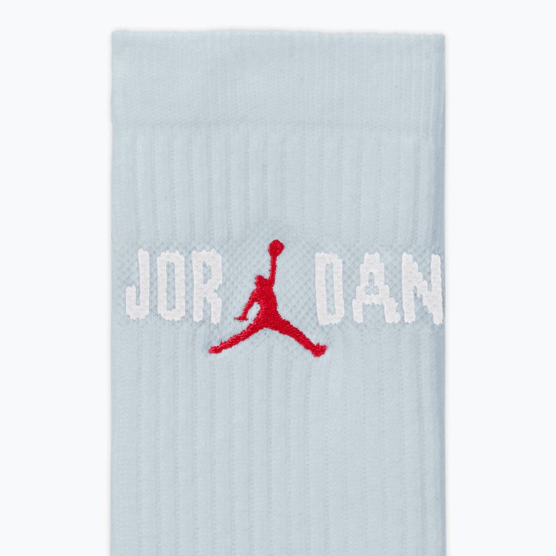 Ponožky Jordan Everyday Crew 1 pár aura/white/university red 4
