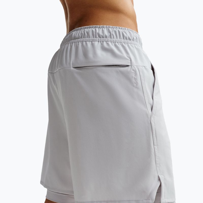 Pánské šortky Nike Unlimited 2in1 Dri-Fit 7" grey fog/grey fog/black/grey fog 6