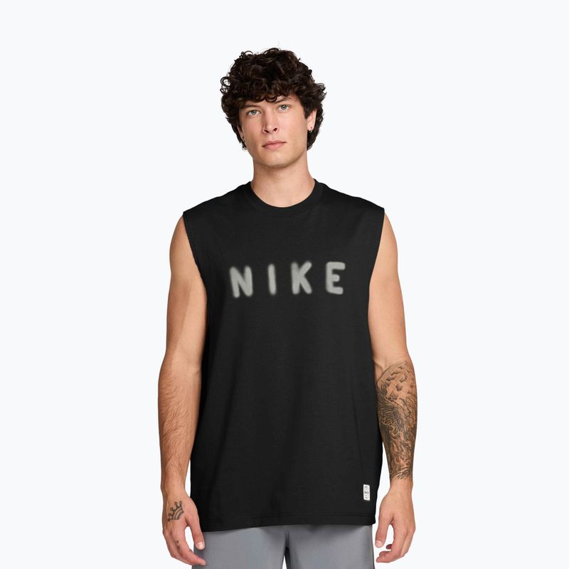 Pánské tričko Nike Athletic Club Dri-Fit black/black