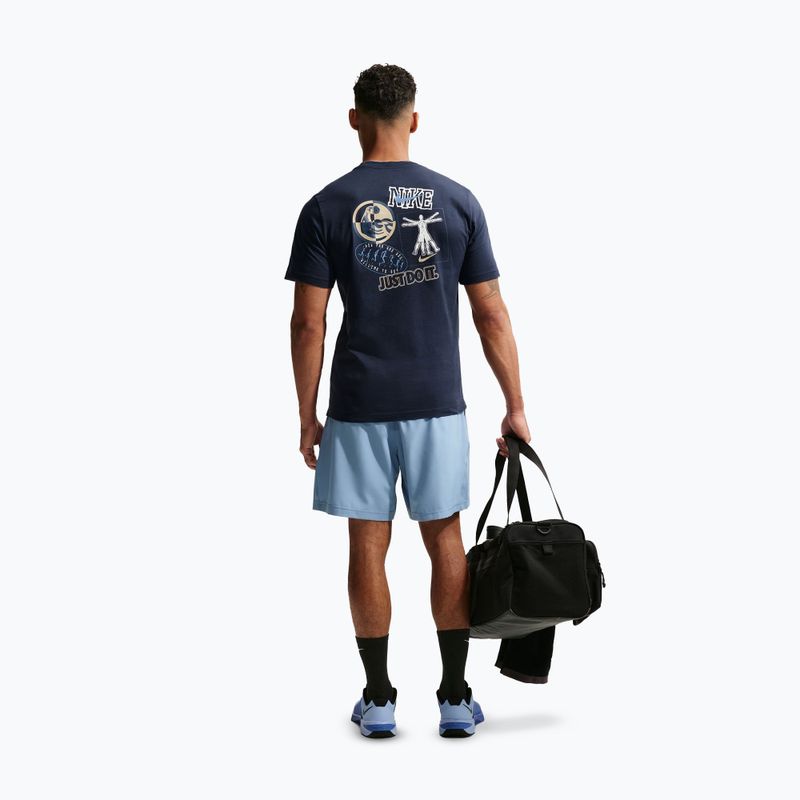 Pánské běžecké šortky Nike Form Dri-FIT 7" bez podšívky všestranné work blue/black 5