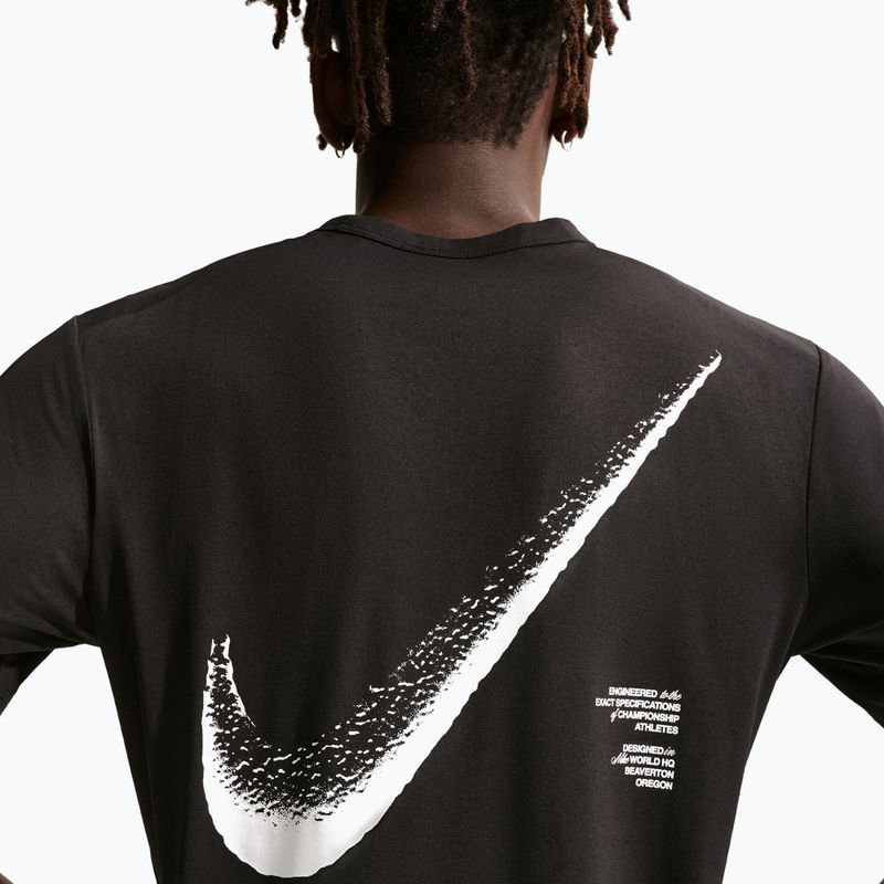 Pánské tričko Nike Hyverse Dri-Fit GFX black/white 4