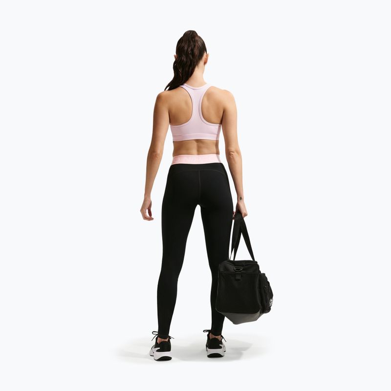 Dámské legíny Nike Pro Mid-Rise Full black/pink foam/white 3