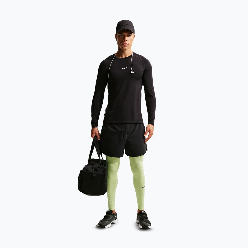Pánské tréninkové legíny Nike Pro Dri-Fit Tight Fitness light liquid lime/black 2