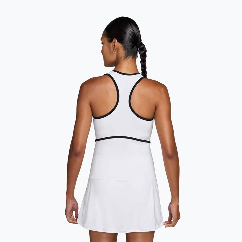 Dámské tenisové tílko Nike Advantage Dri-Fit Tank white/black 2