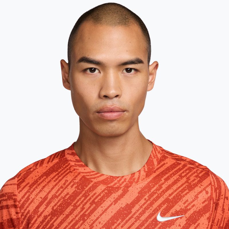 Pánské tenisové tričko Nike Court Dri-Fit Victory Print turf orange/white 3